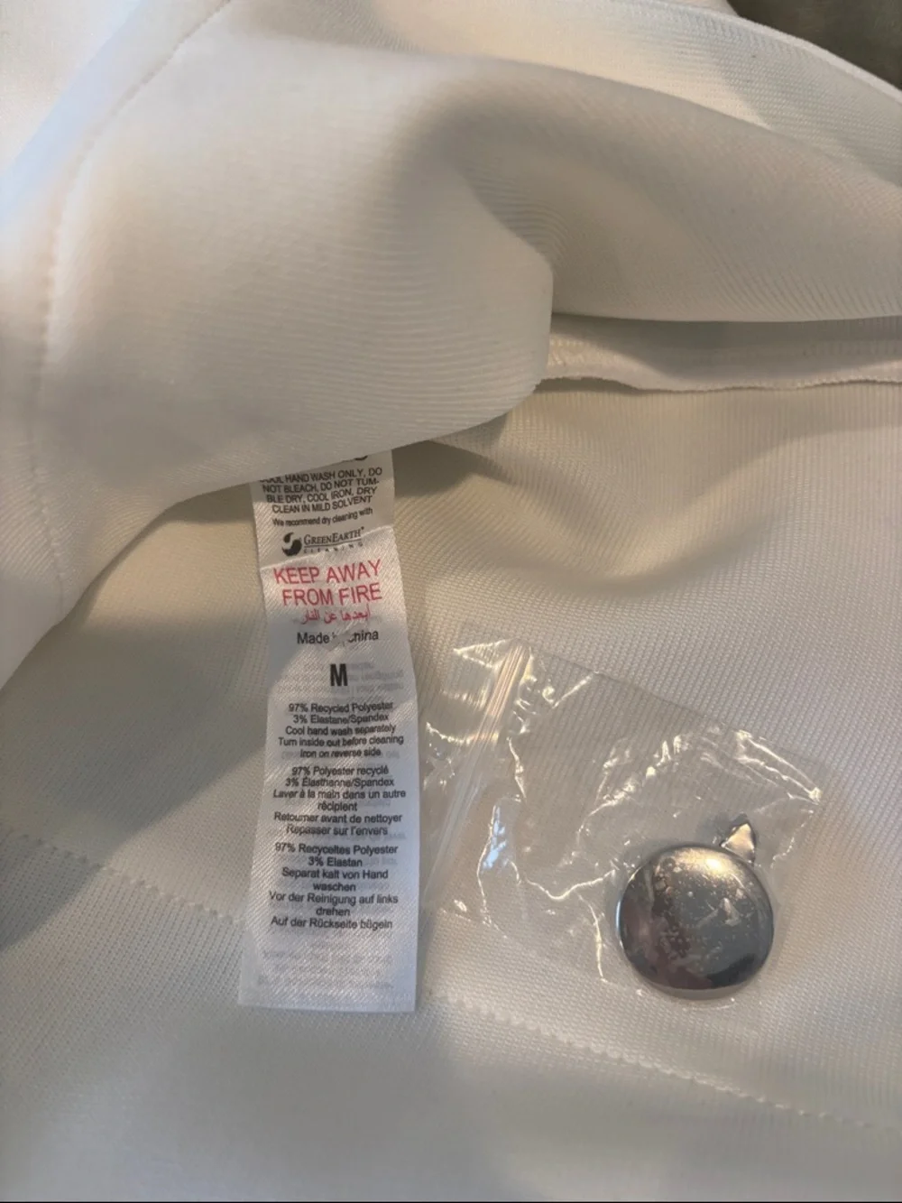 Karen Millen White Embellished Floral Appliqué Jacket - Picture 14 of 16